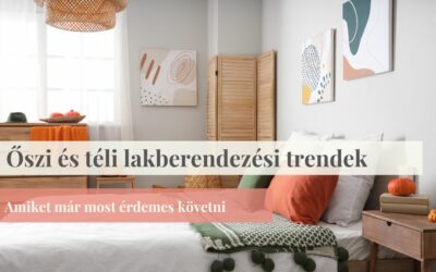 Őszi és téli lakberendezési trendek 2025/26