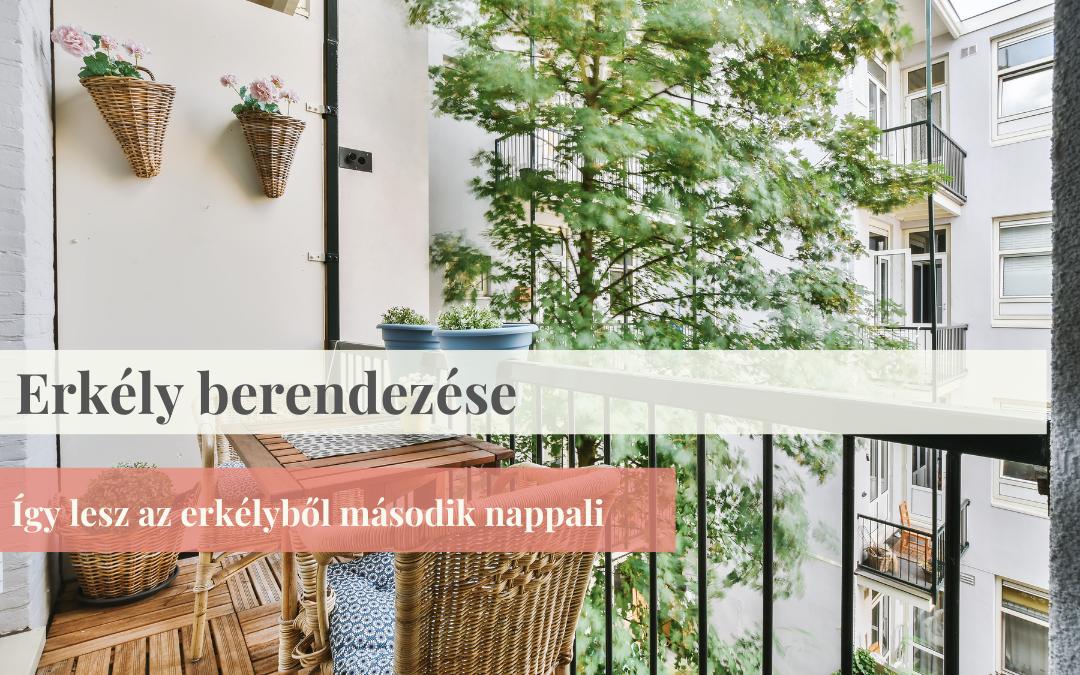 Erkély berendezése - Kicsi erkély berendezése és erkély tervezés