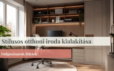 Stílusos otthoni iroda kialakítása inspirációkkal